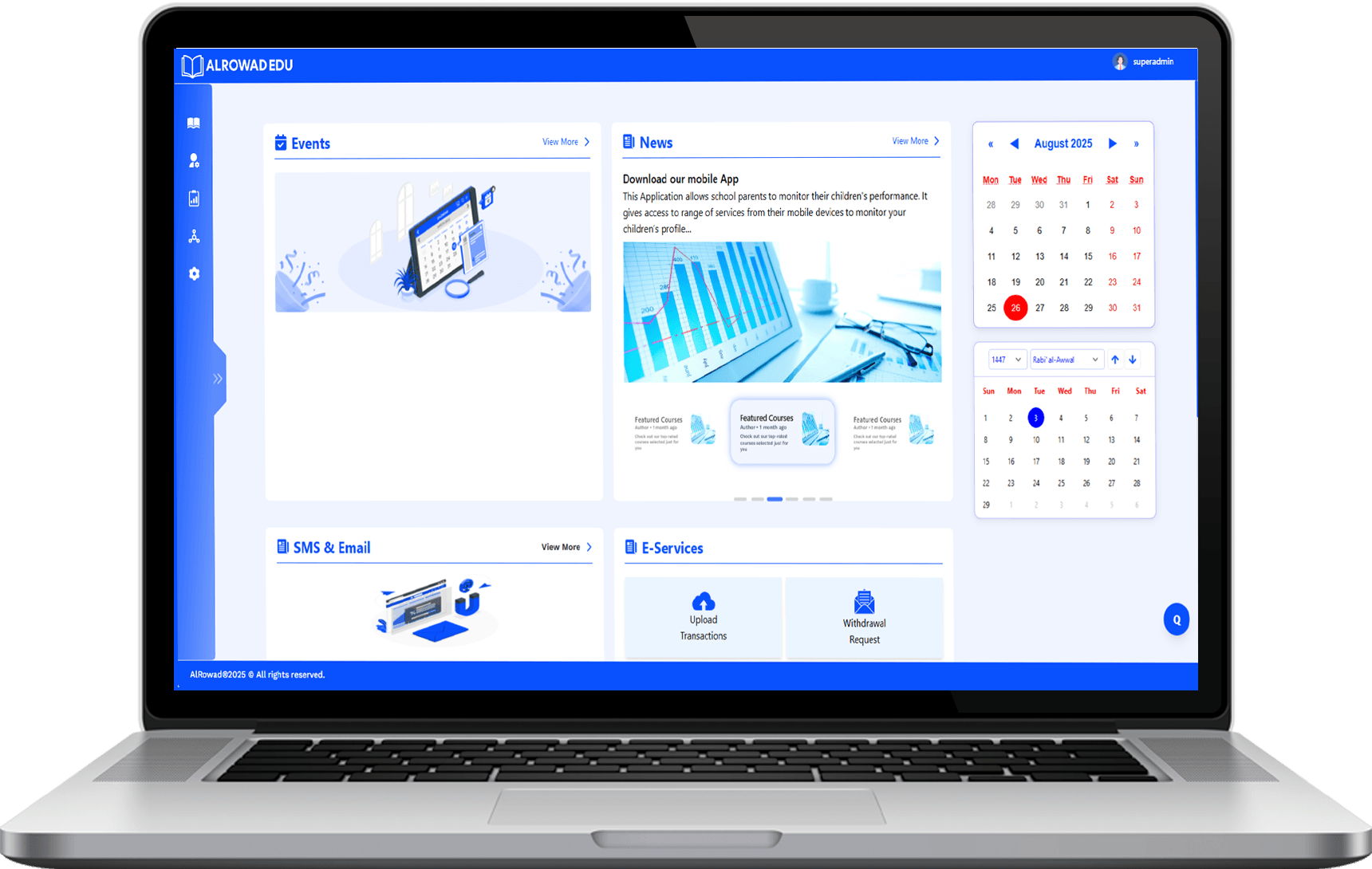 AlRowadEdu – The Smart School ERP System